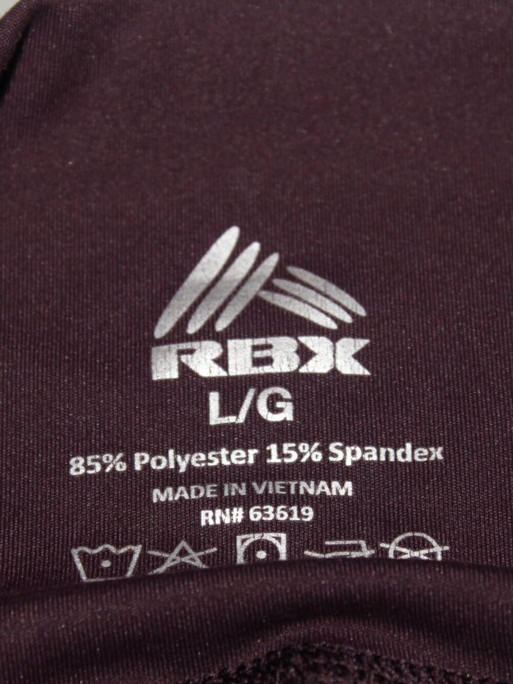 Purple Rbx Leggings Size Large - Picture 3 of 5